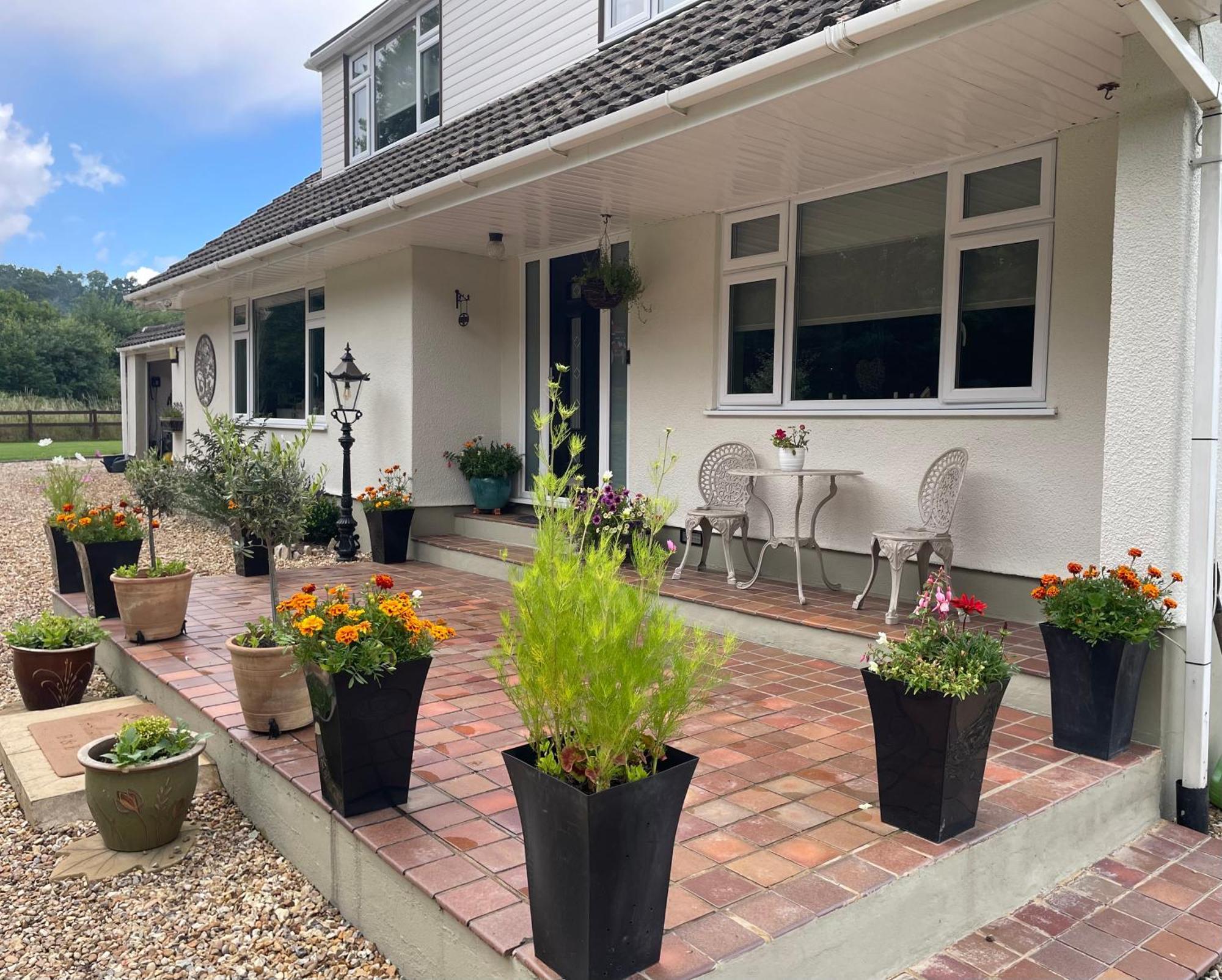 Woodland House B & B Wimborne Minster Eksteriør billede